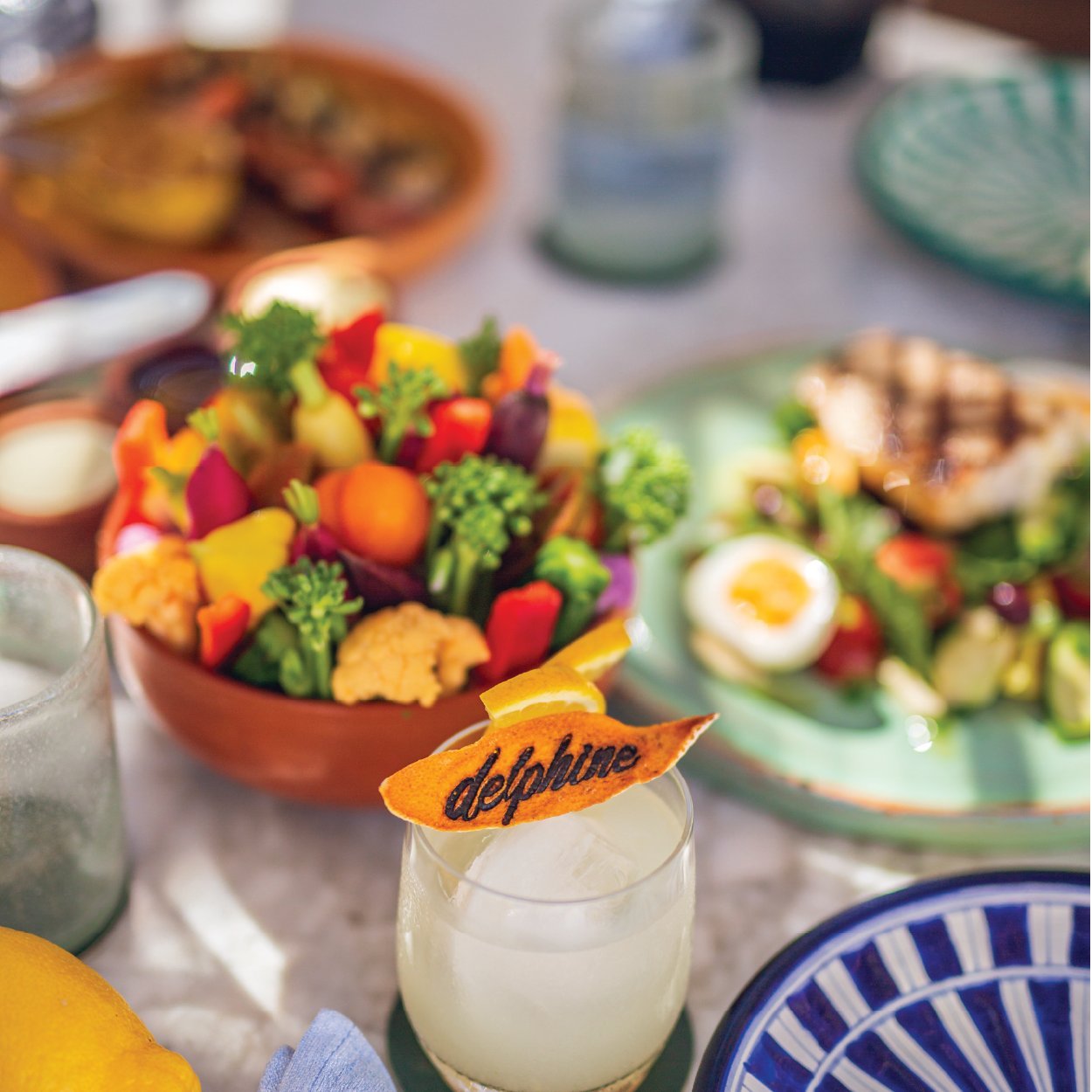 Chef's Table at Delphine — shared coastal dining